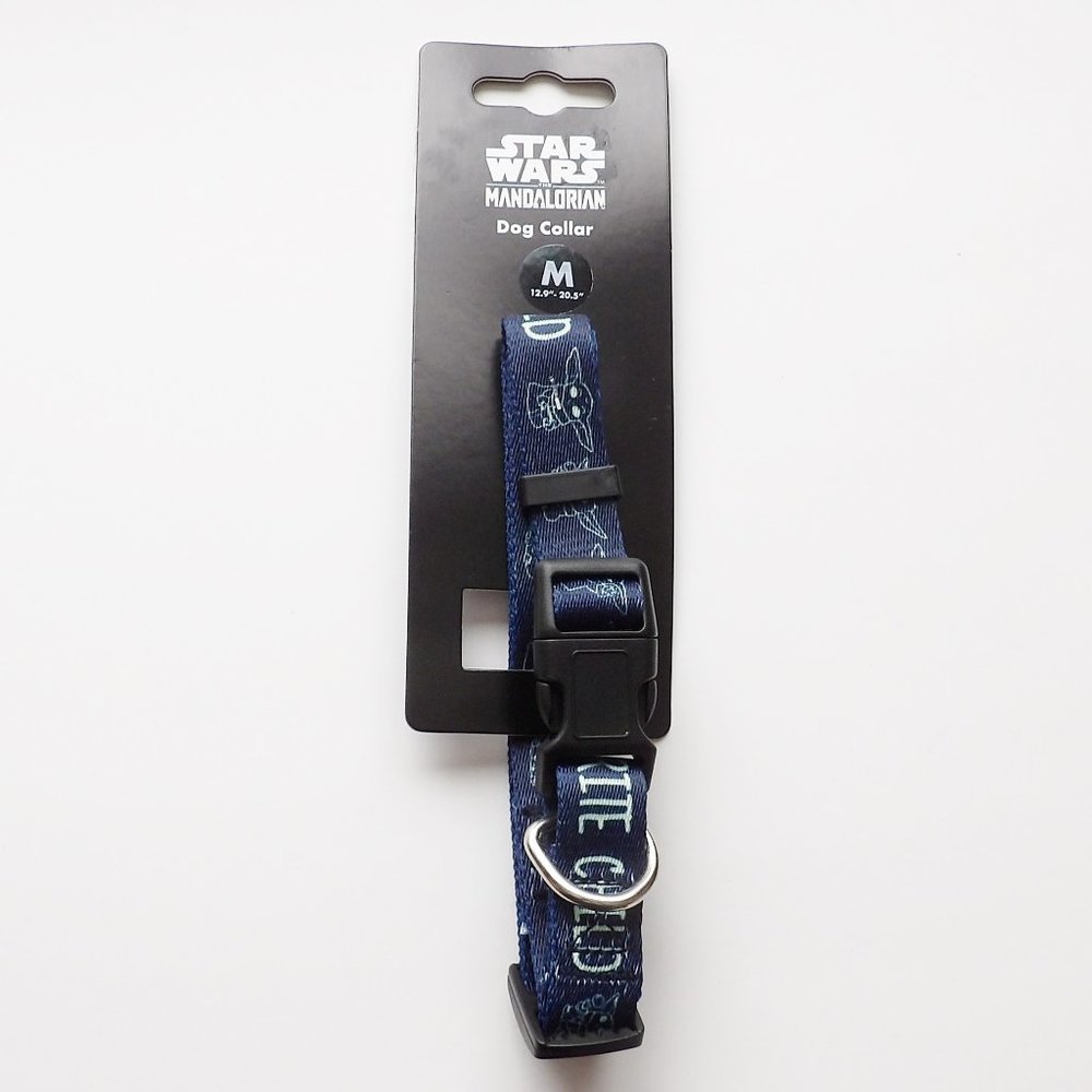 Star Wars Mandalorian Baby Yoda I'm The Favorite Child Dog Collar Medium NEW